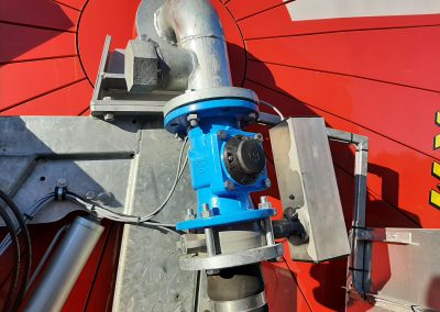 Wasserzähler verbaut an einer RM