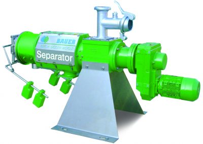 Separator von Bauer freigestellt