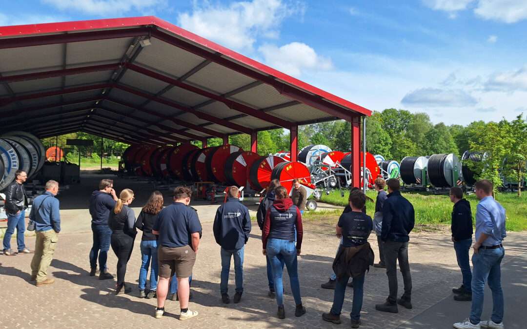 Studenten der FH Kiel zu Besuch bei Cordes-Beregnung