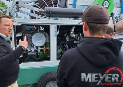 Einweisung von Cordes-Beregnung bei Meyer AgrarTechnik