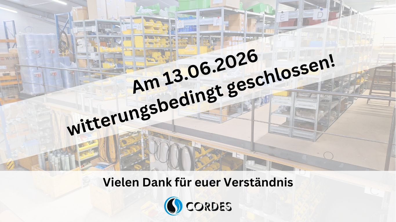 Samstag den 13.06.2026 witterungsbedingt geschlossen